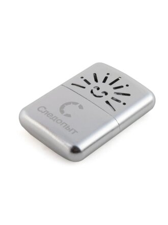 Грелка для рук Следопыт, 5х7 см, нержавеющая сталь, каталитическая, PF-GHP-P02