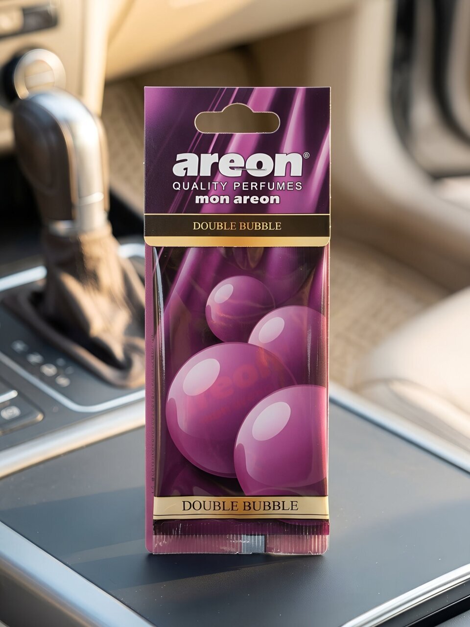 Ароматизатор в машину подвесной, сухой, Areon, Mon Areon Дабл Бабл, 50251