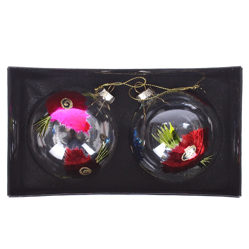 Елочный шар Monte Christmas, Восток, 2 шт, 8 см, стекло, N8590002