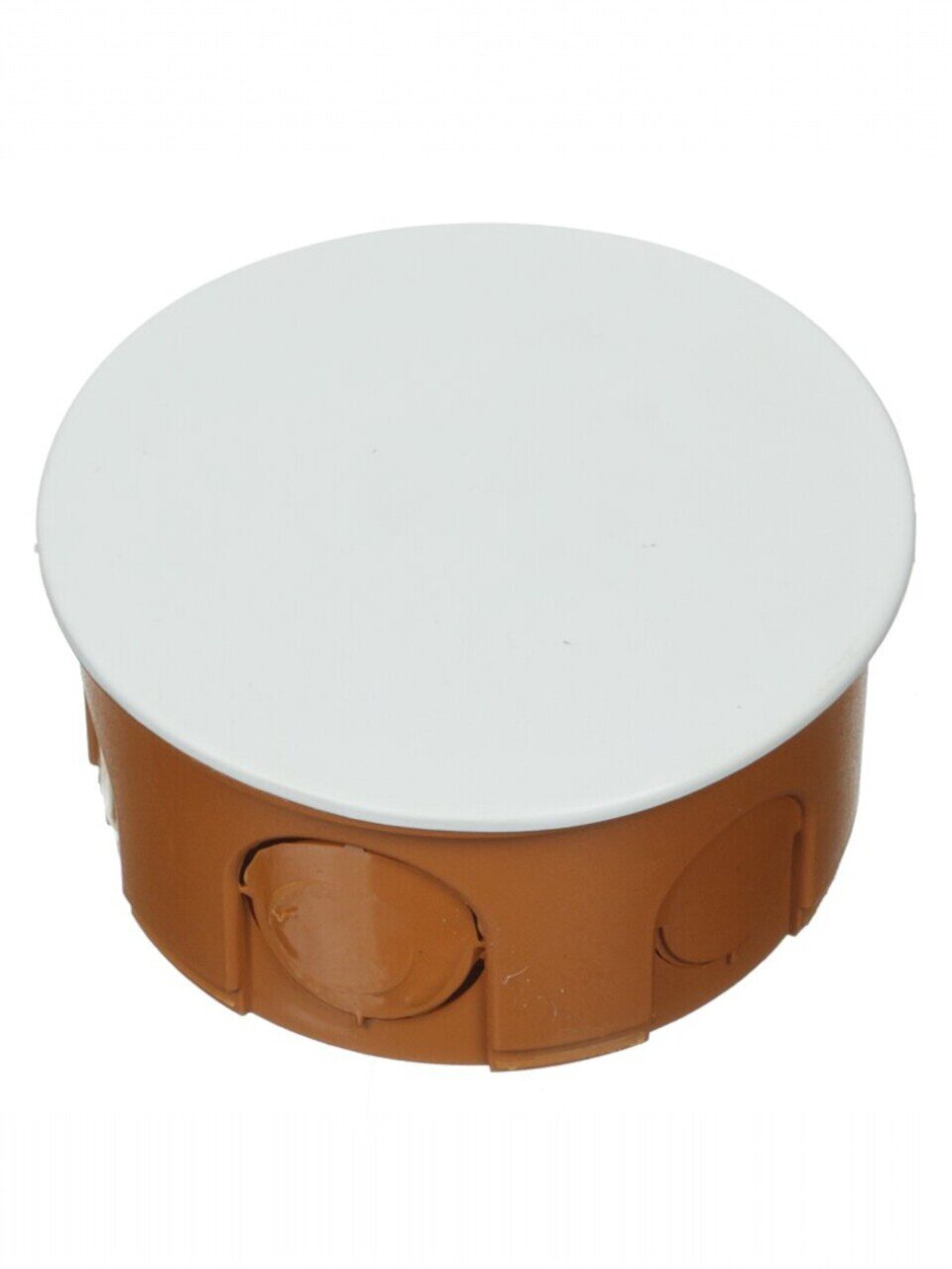 Коробка распаячная, скрытая, диаметр 80х40 мм, TDM Electric, с крышкой, IP20, SQ1402-1007