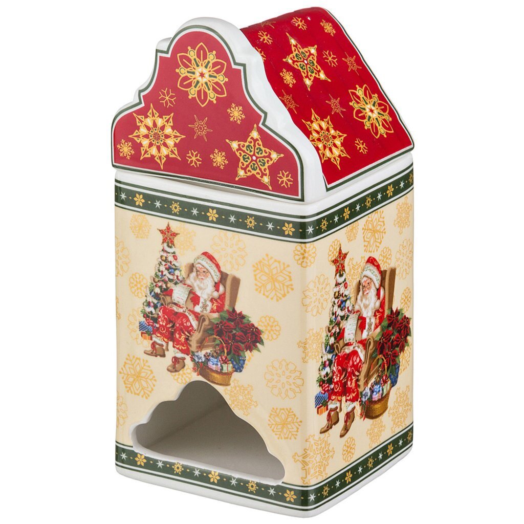 Банка для чайных пакетиков &amp;quot;christmas collection&amp;quot; 9x9 см высота=18 см, 586-161