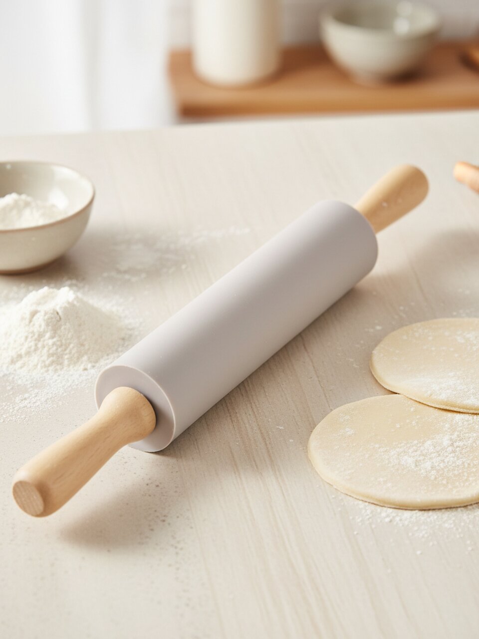 Скалка силикон, 38х5.2 см, Atmosphere, AllCook, AT-K4463