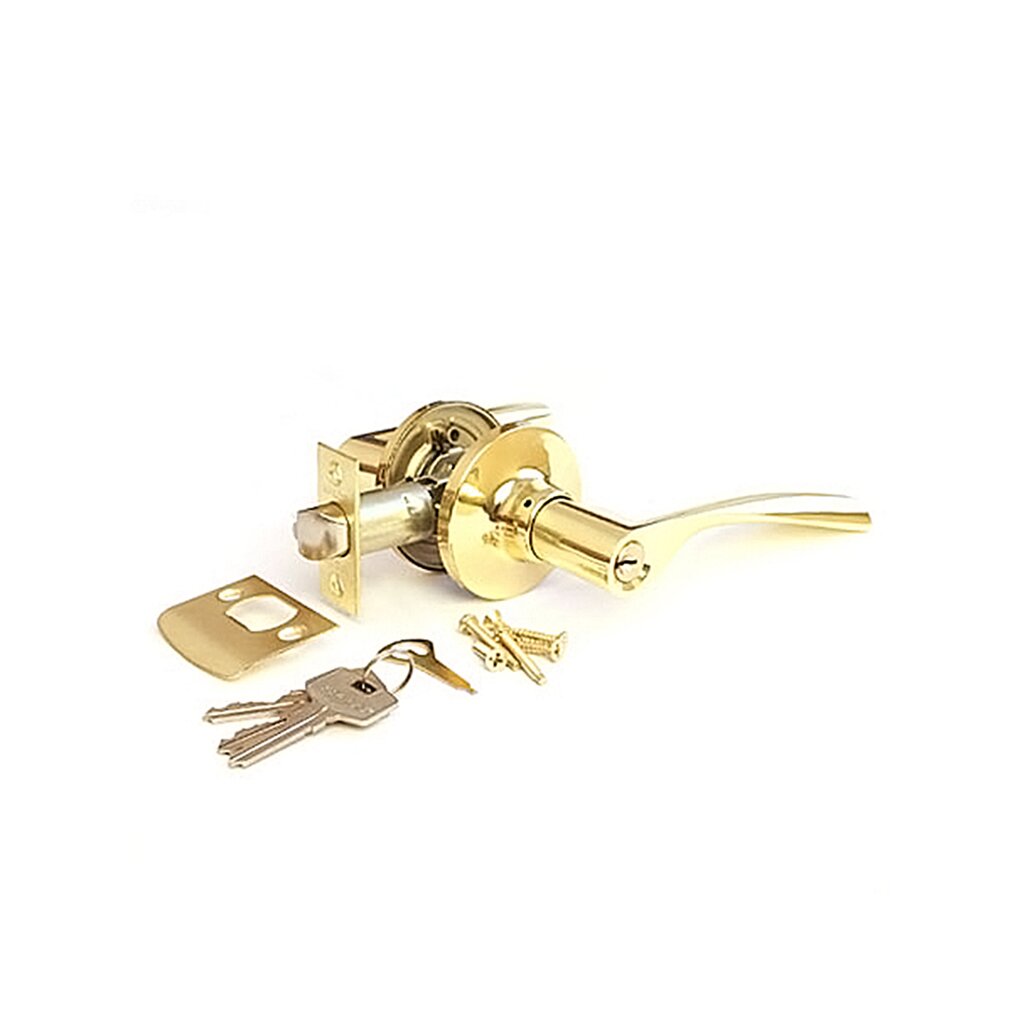 Защелка Apecs, 8023-01-G, ключ/фиксатор, золото, ЦАМ ключ из желтого металла