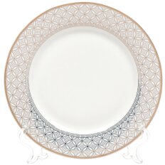 Тарелка десертная, фарфор, 21 см, круглая, Royal Empire, Fioretta, TDP093