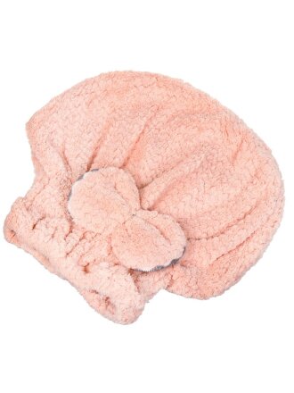 Шапочка для душа в ассортименте, для сушки волос, микрофибра, T2022-HT052