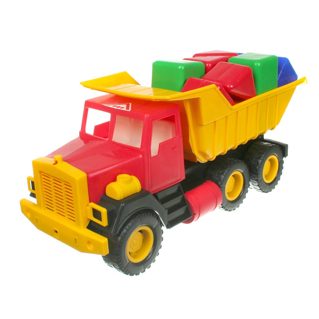 Игрушка детская Автомобиль Самосвал большой c кубиками 31116