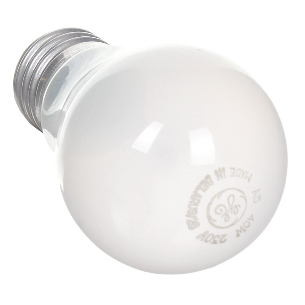 Лампа накаливания General Electric GE 40A/CL/E27, 40 Вт, E27, матовая