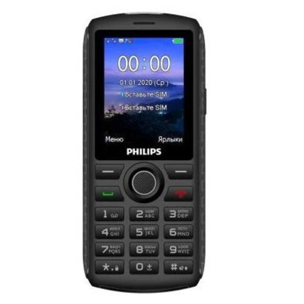 Мобильный телефон PHILIPS E218 XENIUM DARK GREY