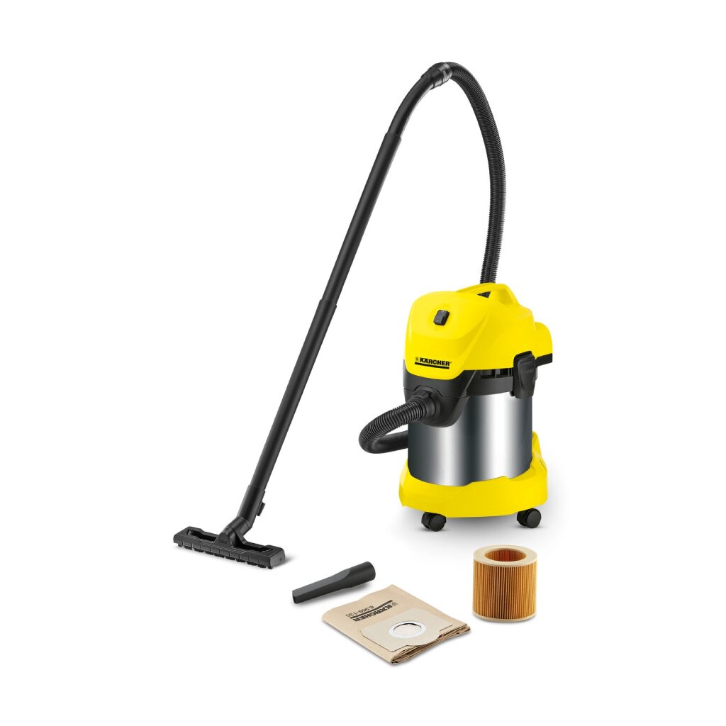 Пылесос Karcher, WD 3 Premium EU-I, 1000 Вт, с мешком, сухая уборка