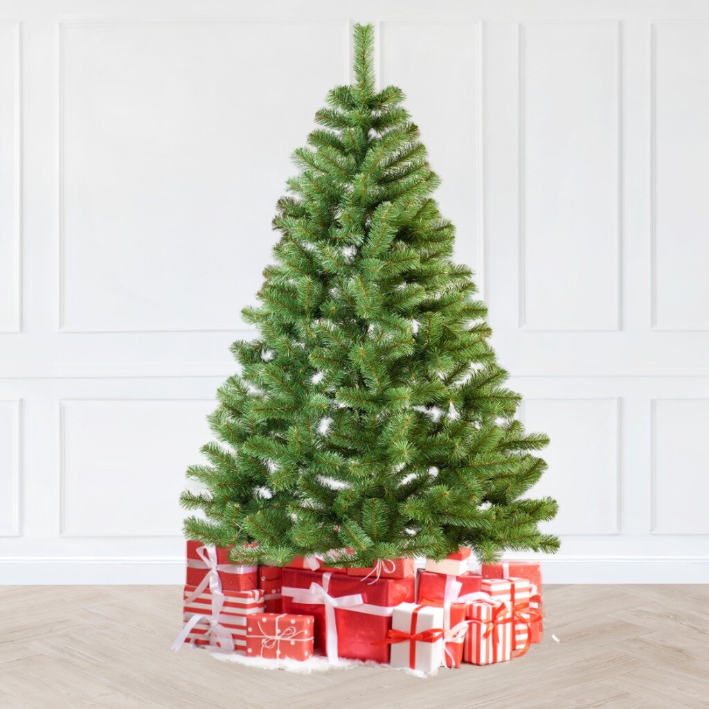 Елка новогодняя напольная, 150 см, Леа, ель, зеленая, хвоя ПВХ пленка, J01 подвеска для украшения рождественской елки с ремешком 7 2 см 2 8 дюйма праздничные украшения рождественской елки для дома 2020