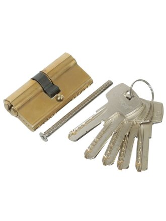 Личинка замка двери Apecs, SC-М60-Z-G/SM-60-G, 3305, 60 мм, золото, 30/30