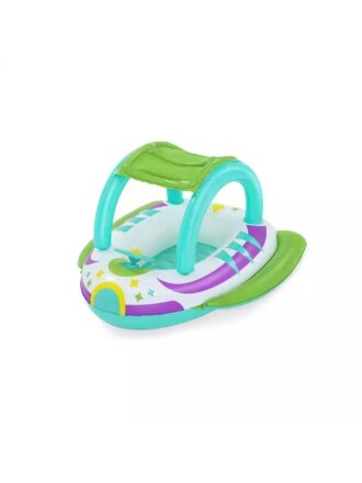 Игрушка для плавания 112х107 см, Bestway, Лодка Космический корабль, от 3 лет, 34149