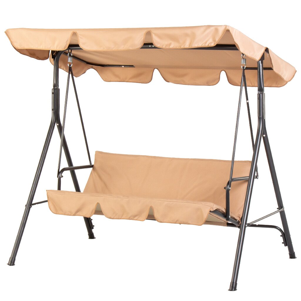 Качели садовые 3-мест, 170х110х152 см, 150 кг, Карина, C060028