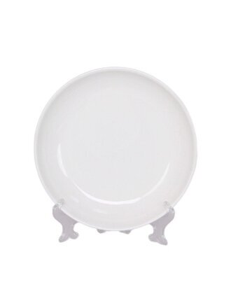 Тарелка суповая, фарфор, 20 см, Киргизия, круглая, Белье Соната, 1059014