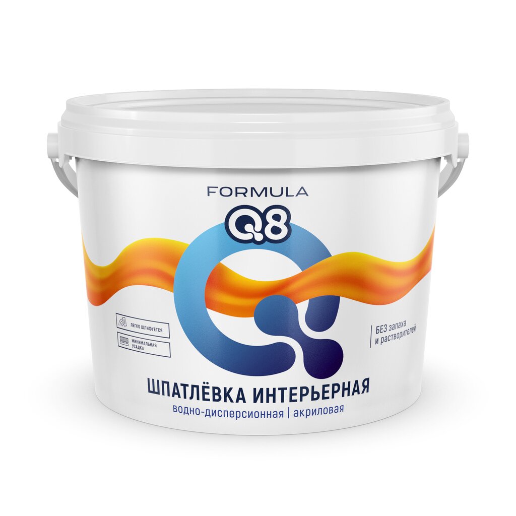 Шпатлевка Formula Q8 акриловая 3 кг 272₽