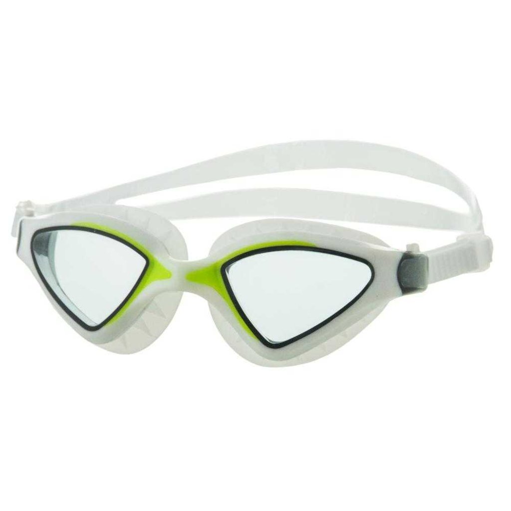 Очки для плавания Atemi, силикон (бел/салат), N8502, 00000136545