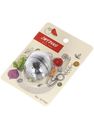 Ситечко для чая металл, Шар, Y3-1065