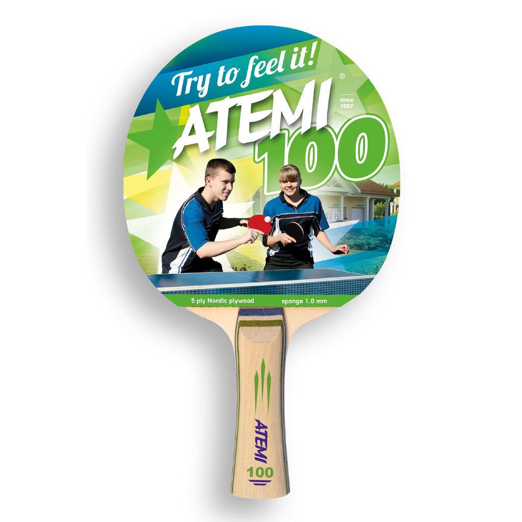 Ракетка для настольного тенниса Atemi 100 CV, 00000136486