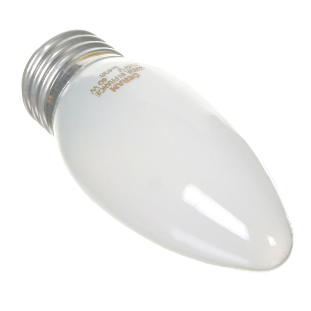 Лампа накаливания Osram Свеча Clas B CL 40 Вт E27, матовая