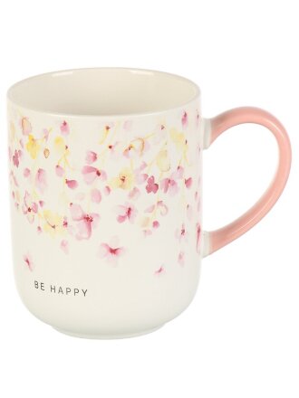 Кружка фарфор, 400 мл, Flower & Wishes, GC2502