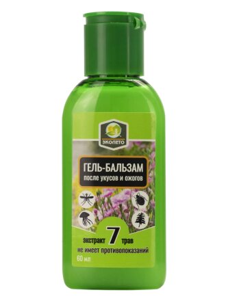 Гель-бальзам Эколето, после укусов, 60 мл