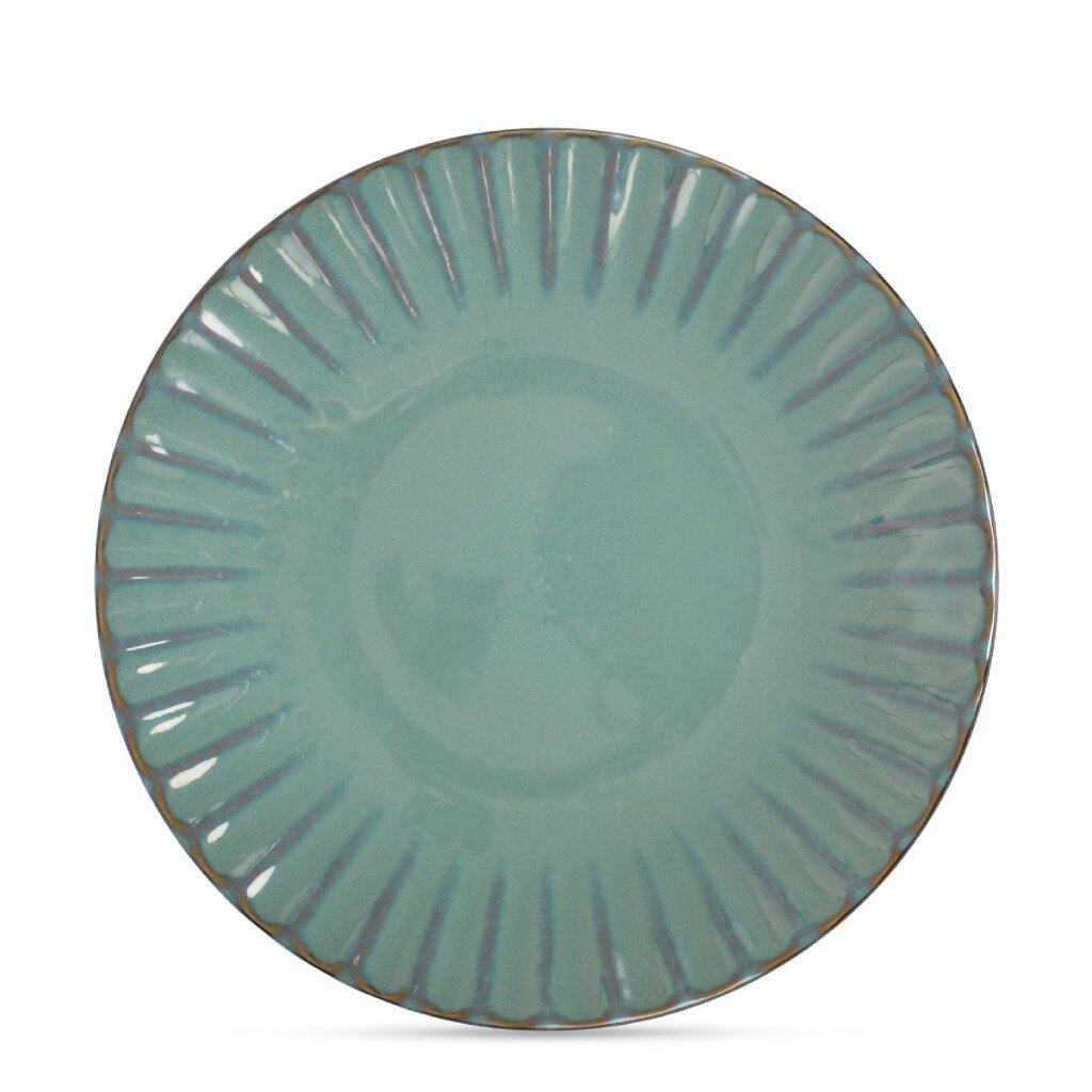 Тарелка десертная, керамика, 20 см, круглая, Sicilia, Domenik, DMD022 тарелка десертная керамика 21 см круглая verde зеленый daniks st2504 2
