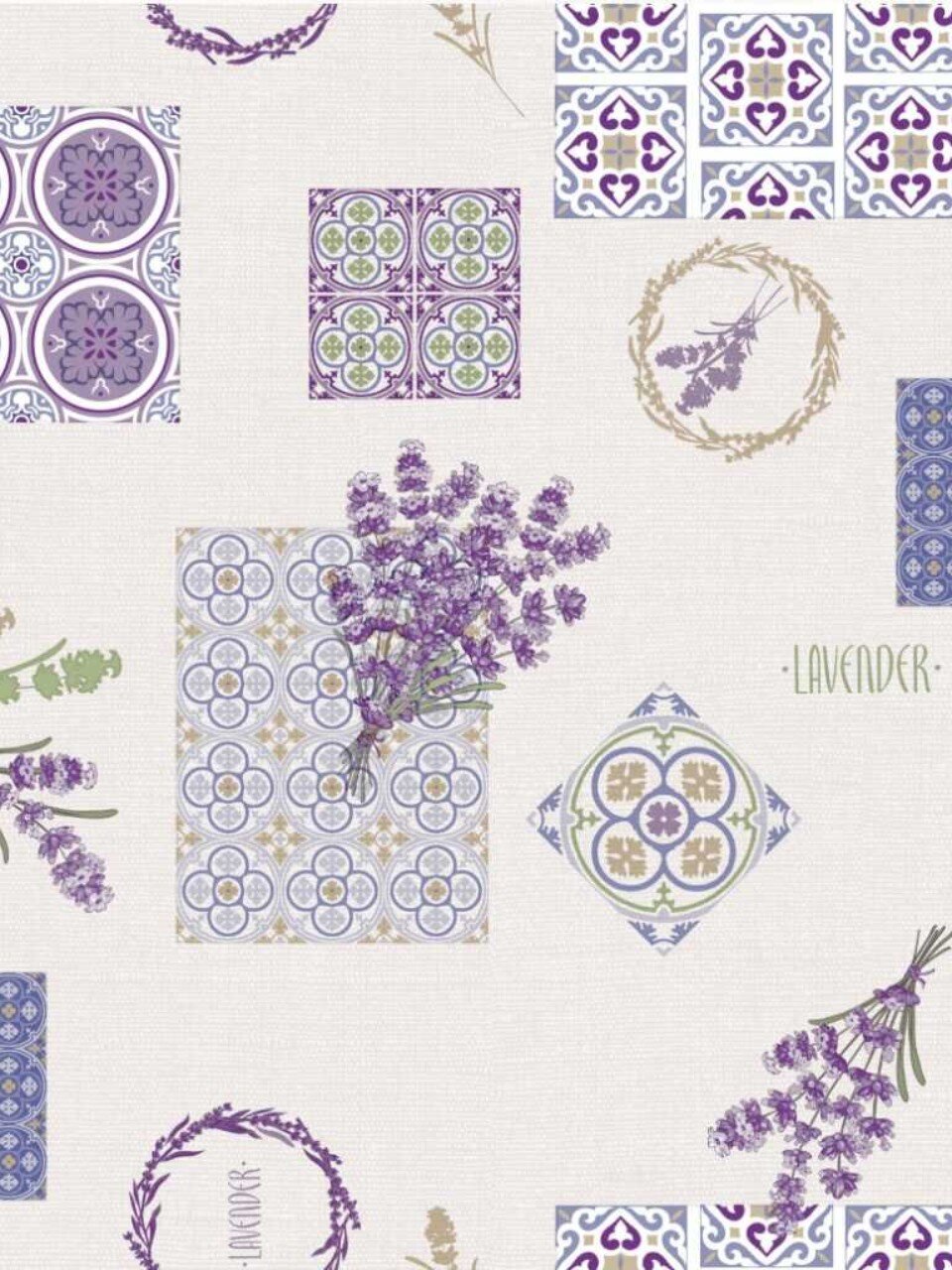 Клеенка Silvano, Fusion, 1.4х20 м, ПВХ на нетканой основе, 81840