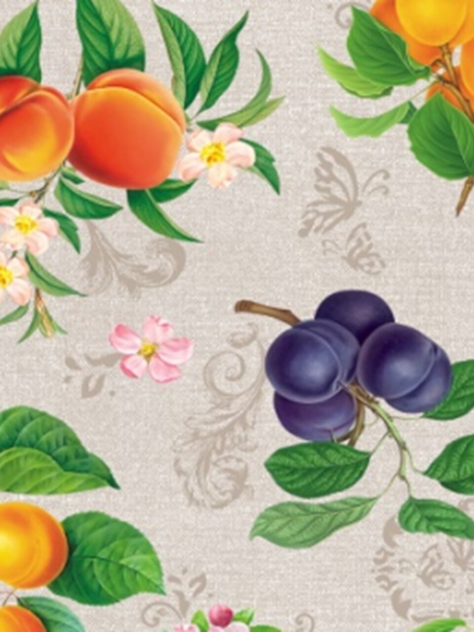 Клеенка Колорит, Мажор, 1.3х20 м, ПВХ на нетканой основе, с покрытием, 638/10