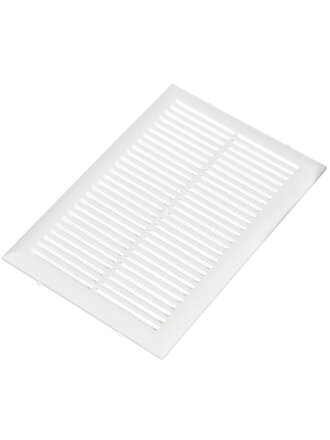 Решетка вентиляционная пластик, 130х190 мм, с сеткой, Event, 1319М/С