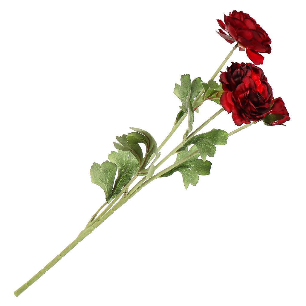Цветок искусственный декоративный Пион, 51 см, бордовый, Y4-7943 ок искусственный декоративный тинги композиция бордовый