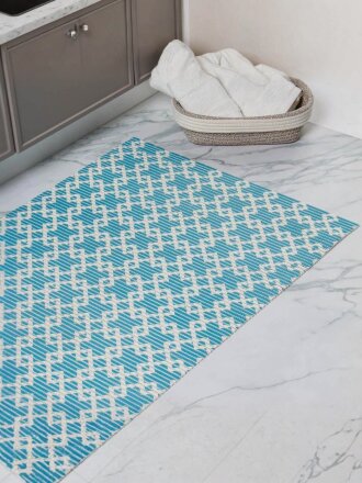 ромбы на синем