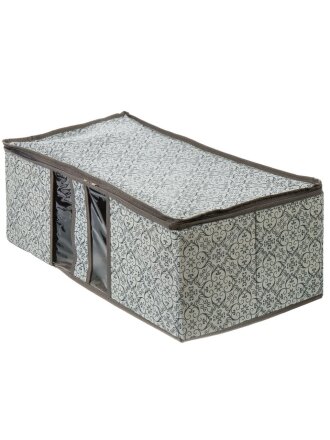 Кофр для хранения, с крышкой, 60х30х20 см, спанбонд, с молнией, ВС-121-603020