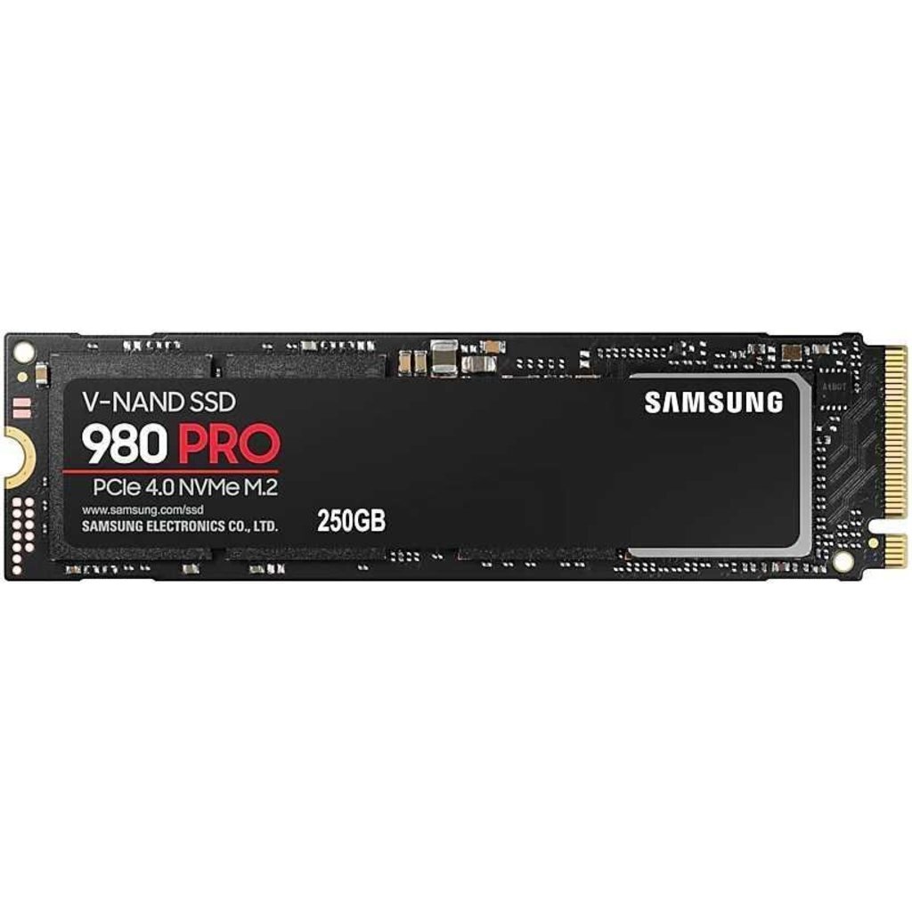 Накопитель SSD SAMSUNG 980 PRO MZ-V8P250BW 250ГБ, M.2 2280, PCI-E x4, NVMe