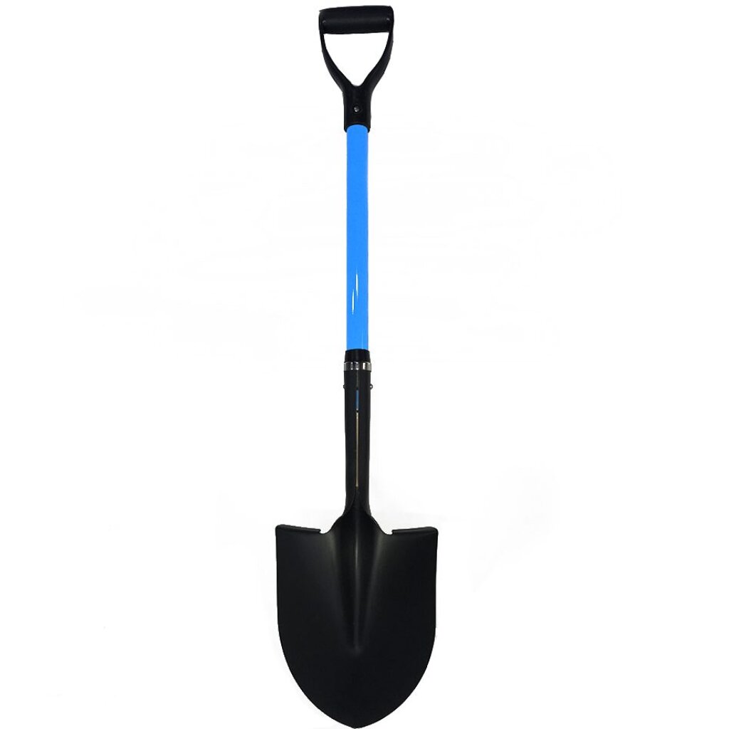 Лопата штыковая, металл, 220х470х1020 мм, черенок стеклопластик, FHD, S-518-3 FHD