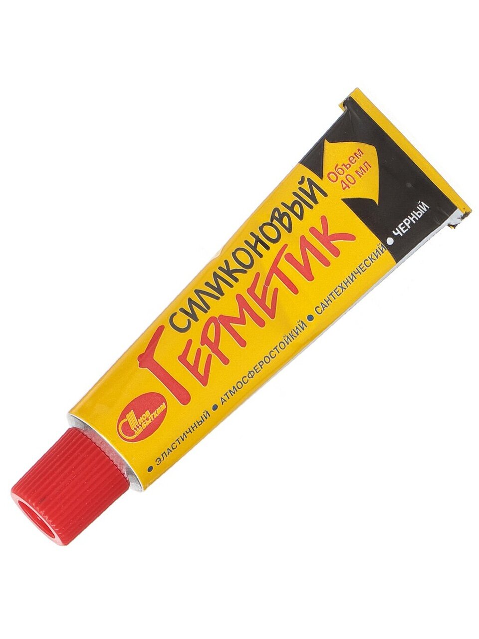 Герметик силиконовый, НовБытХим, Авто, 40 мл, туба, черный