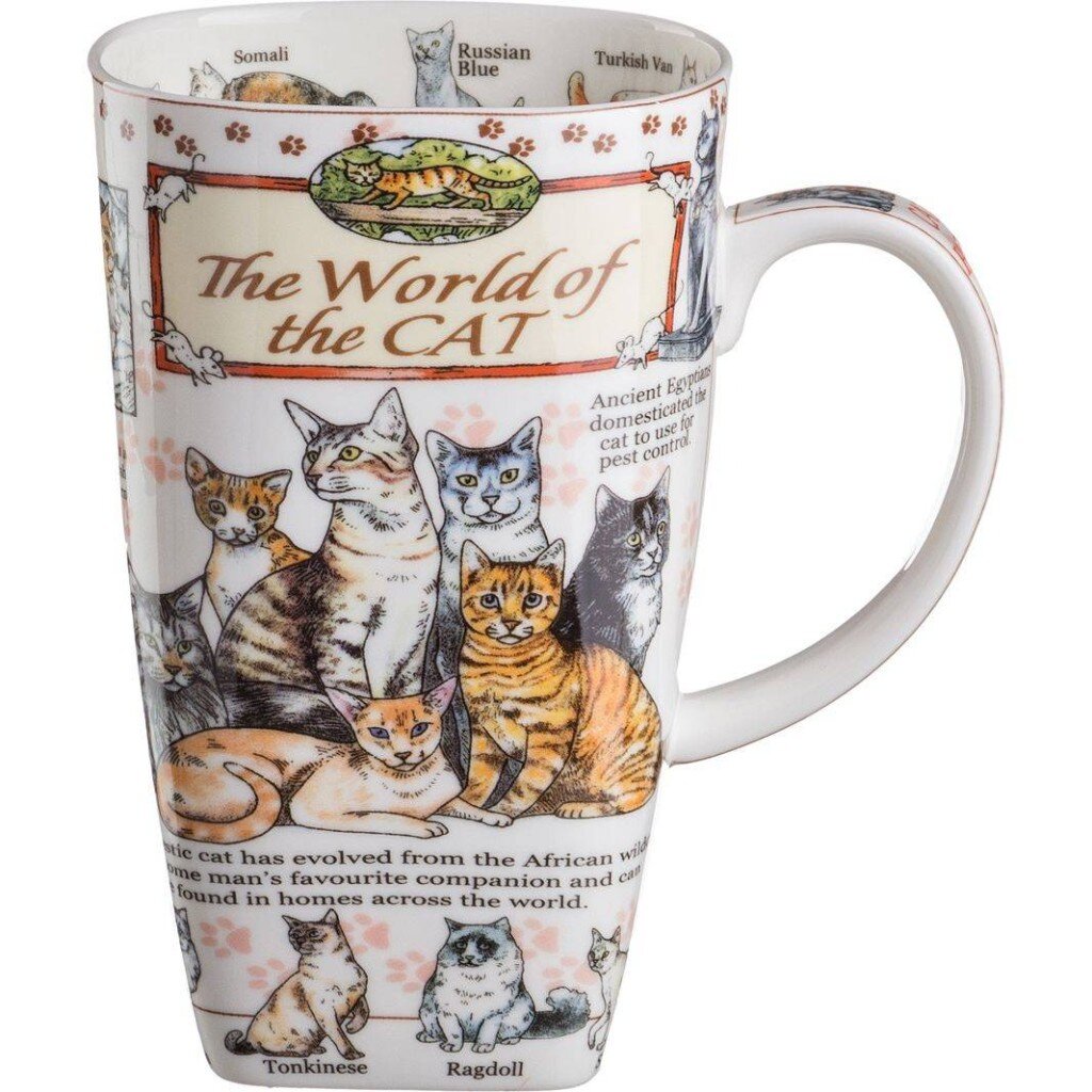 Кружка фарфор, 650 мл, The World Of The Cat, Lefard, 264-217 незнайка и его друзья