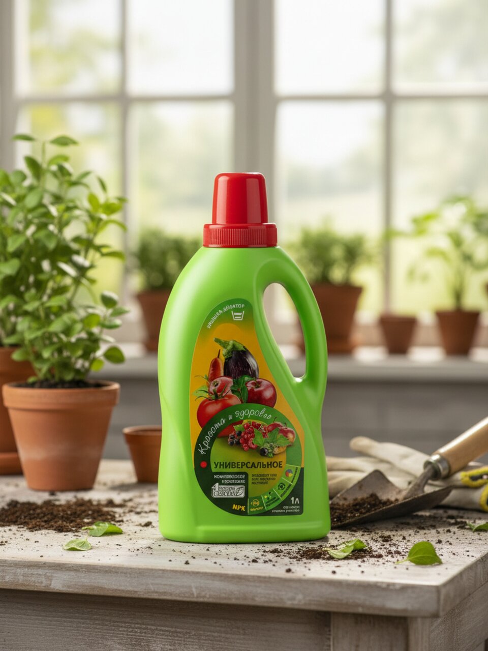 Удобрение универсальное, жидкость, 1 л, Четыре сезона