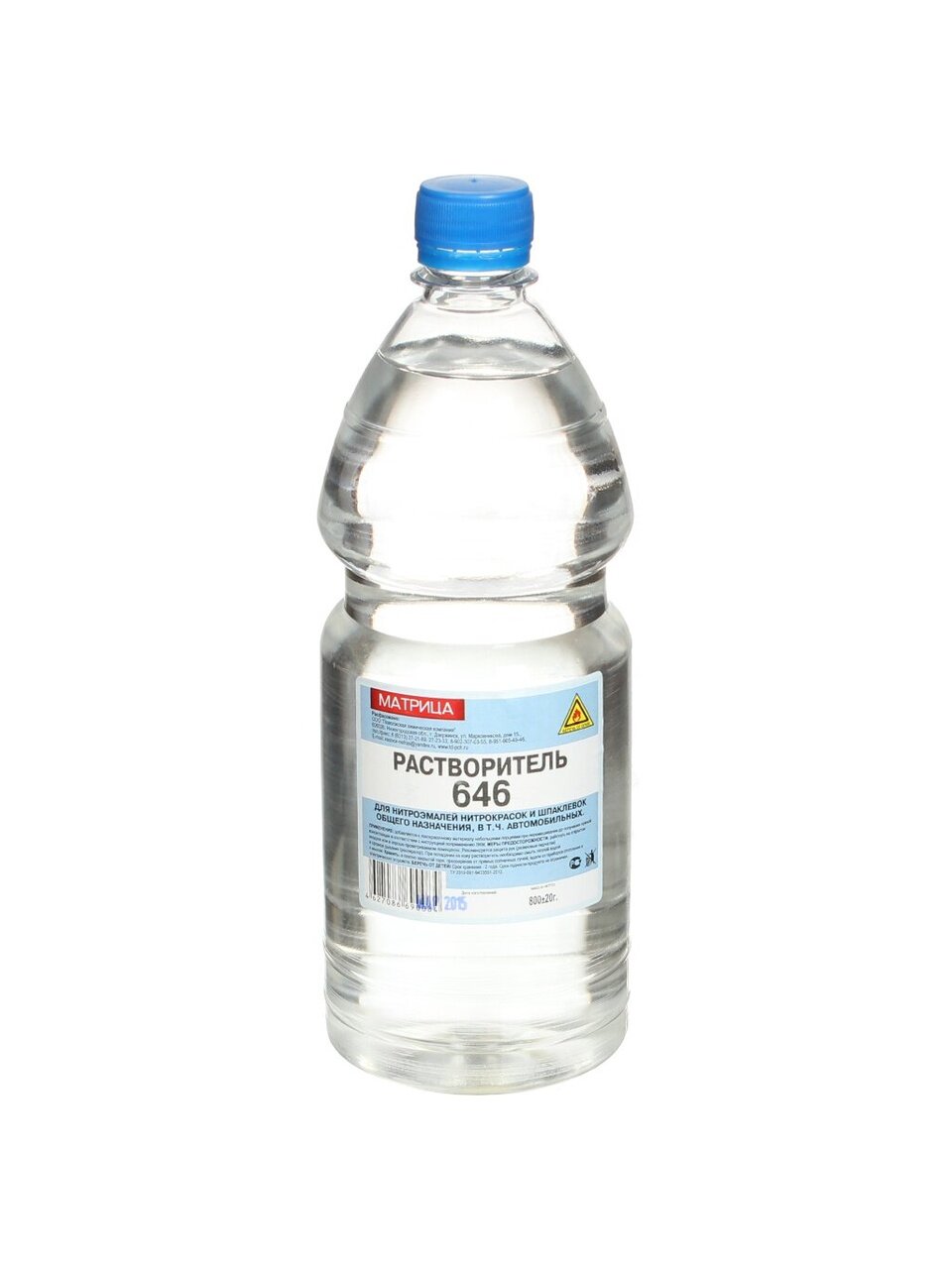 Растворитель 646, 1 л, Матрица, ТУ