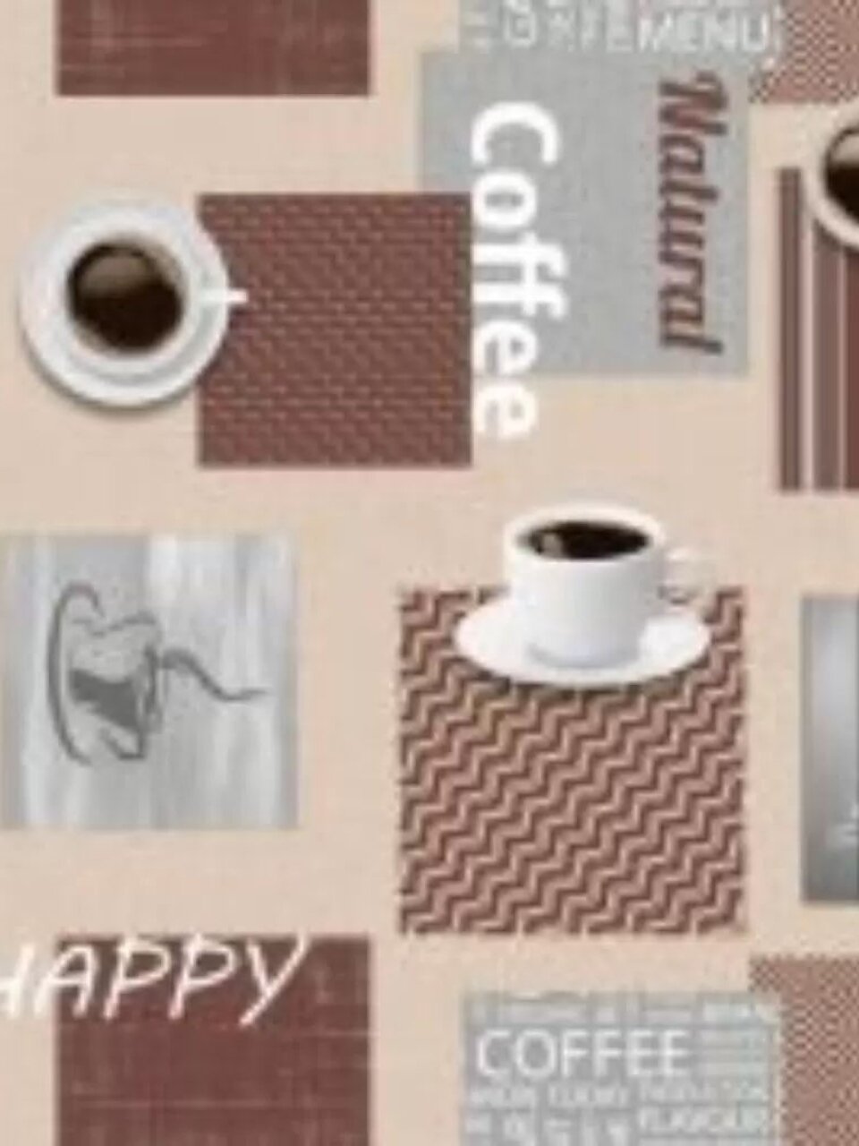 Клеенка Амарант, 1.37х20 м, ПВХ на нетканой основе, 5803С