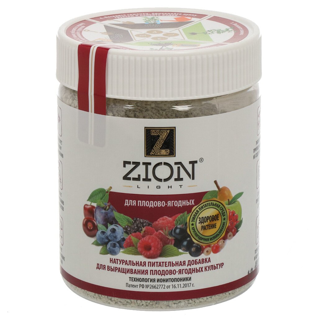 Удобрение для плодово-ягодных, минеральный, субстрат, 450 г, Zion