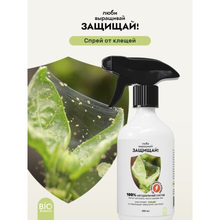 Инсектицид Защищай!, от клещей, спрей, 450 мл