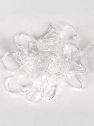 Резинка для волос Прозрачный, 500 шт, набор, 109379