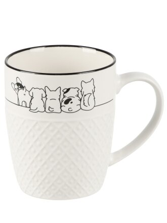 Кружка фарфор, 360 мл, Little puppies, Domenik, DMM034