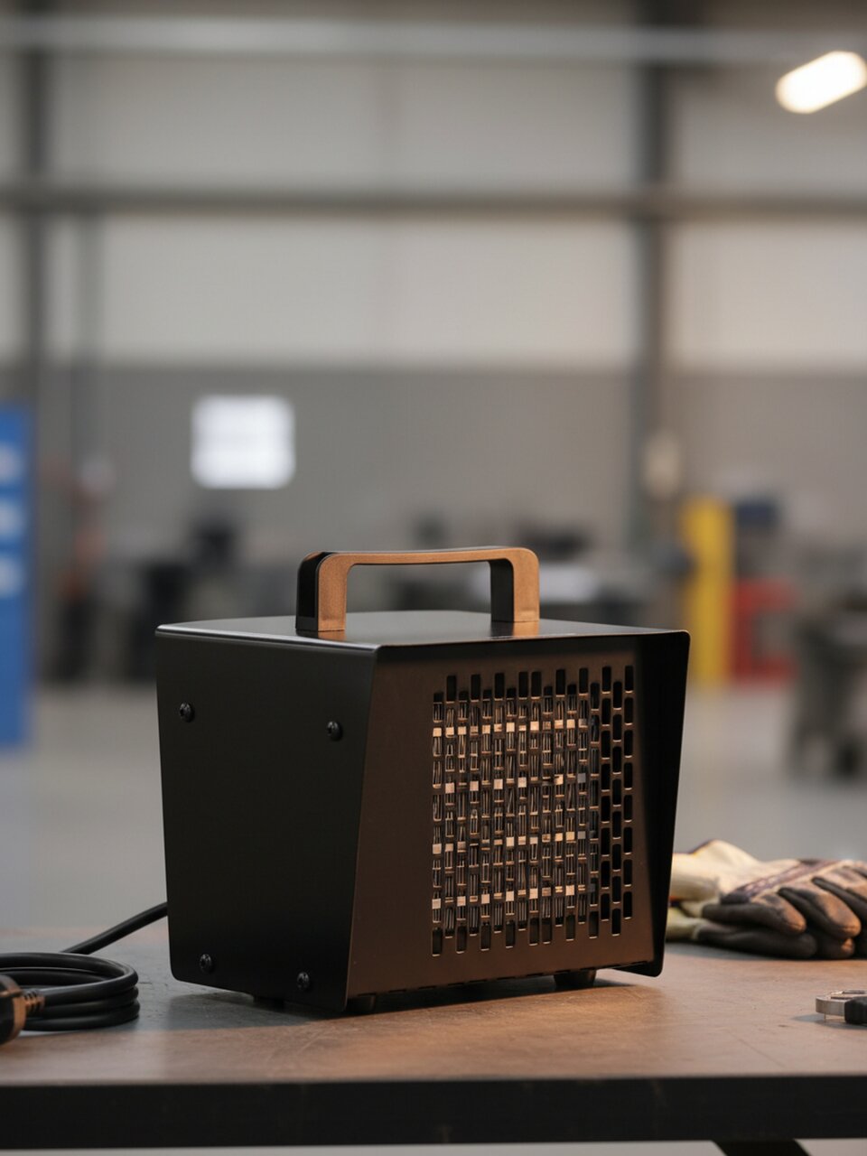 Пушка тепловая электрическая, Oasis, TPK-20В, 2 кВт, 150 м³/ч, ТЭН, 2 режима, квадратная, керамическая