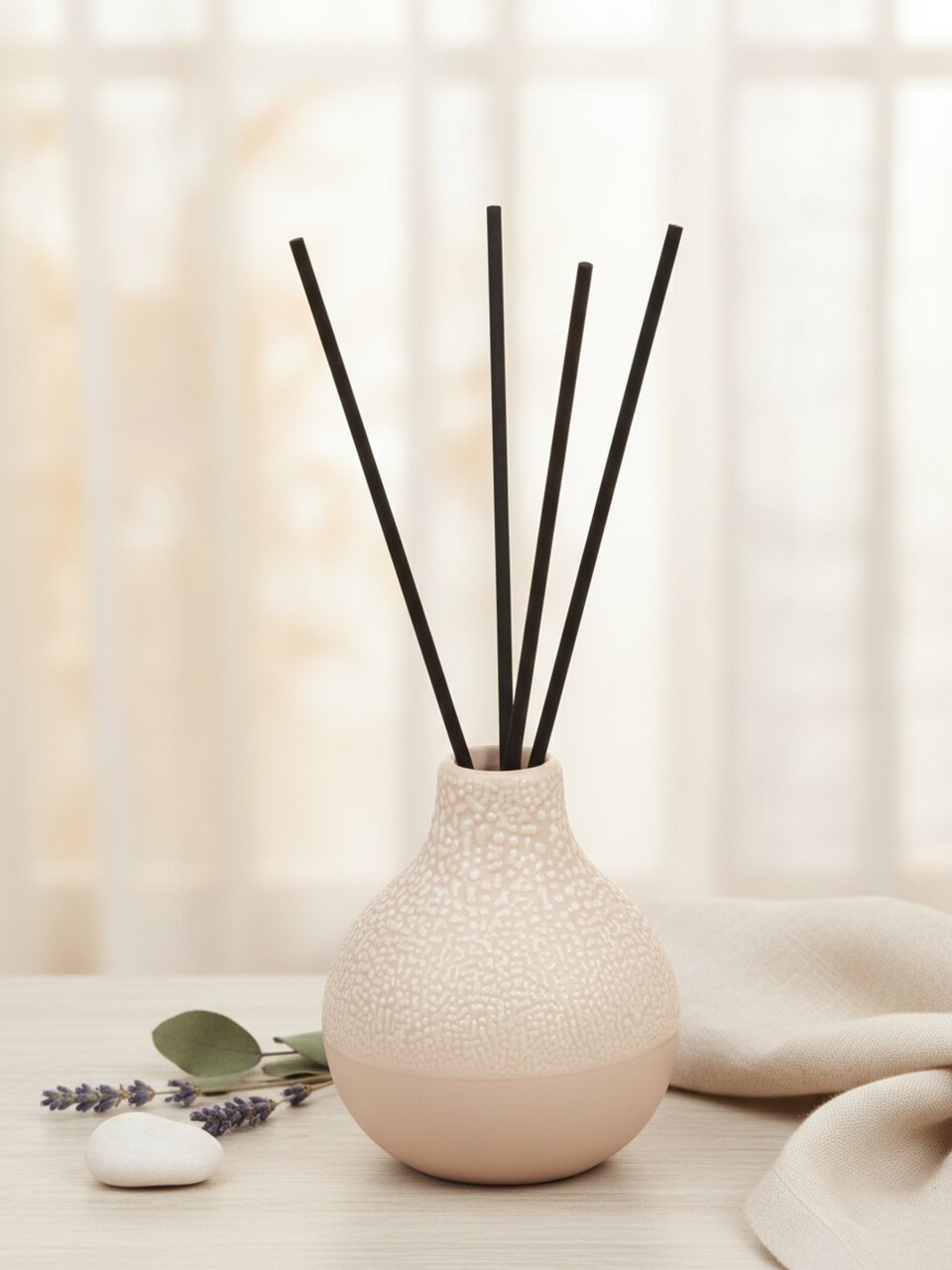 Аромадиффузор Lefard, 7.5х9.7 см, Коллекция Жемчужина, масло + палочки, 374-160