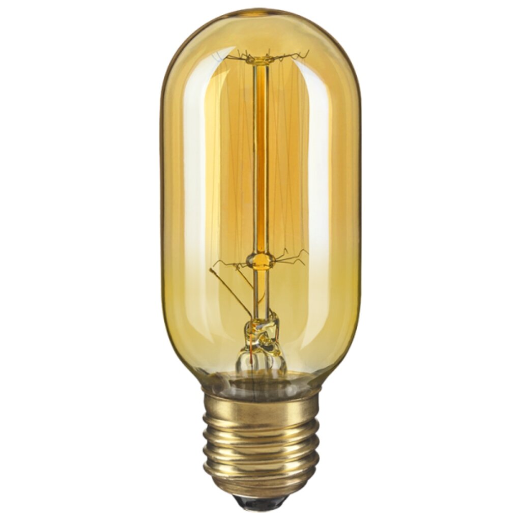 Лампа накаливания E27, 60 Вт, цилиндрическая, Navigator, Декоративная Винтаж, SC15 71 958