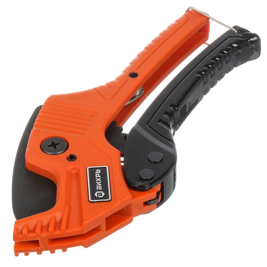 Ножницы 42 мм, полуавтоматические, для трубы, обрезиненная ручка, Вихрь, 73/10/2/2