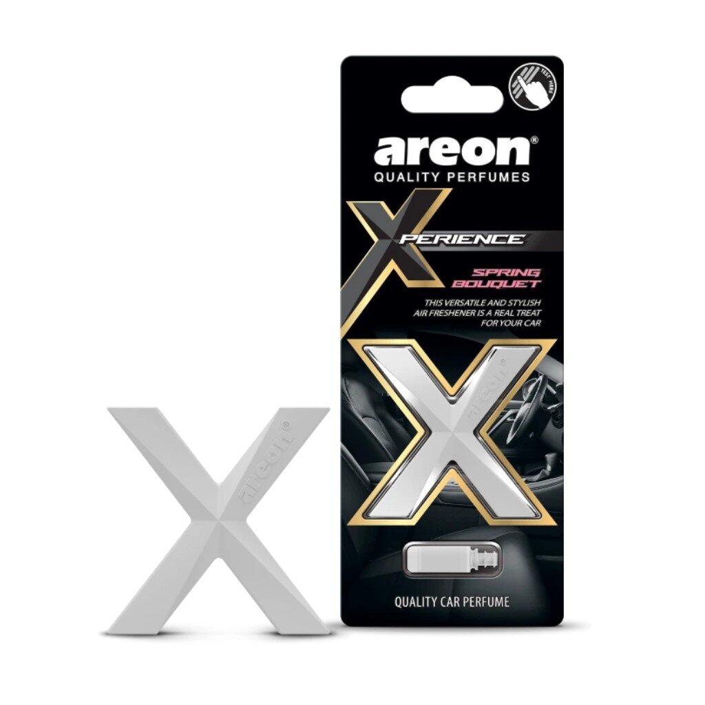 Ароматизатор в машину на дефлектор, сухой, Areon, Xperience, Весенний букет,704-APX-06