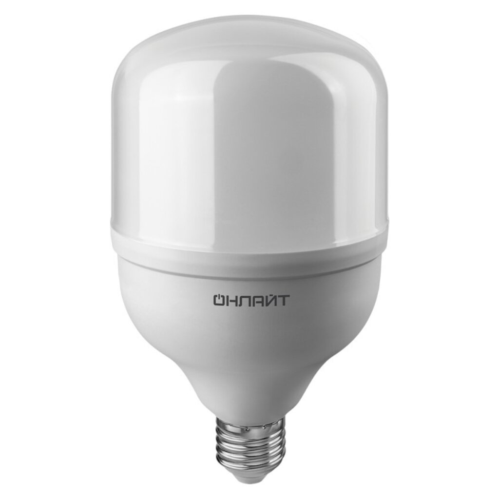 Лампа светодиодная E27-E40, 40 Вт, 400 Вт, цилиндрическая, 6500 К, свет дневной, Онлайт