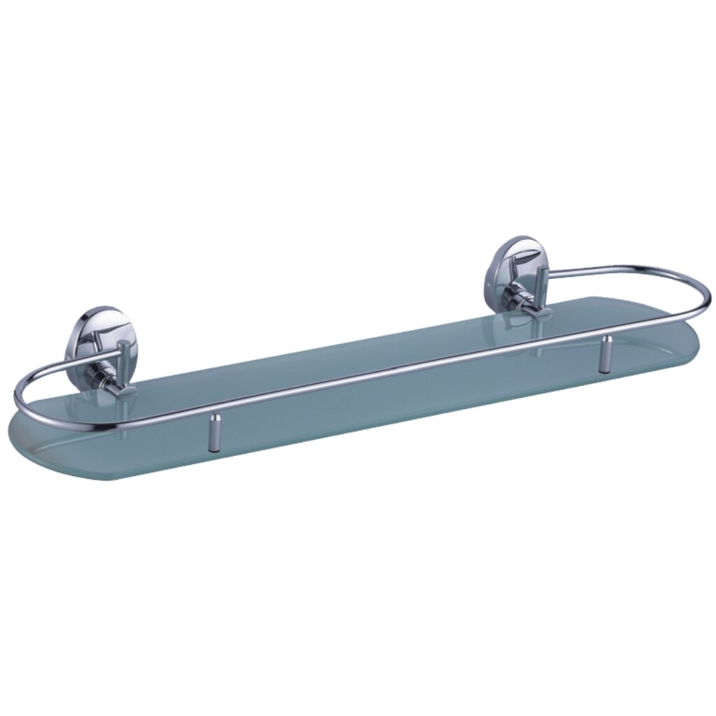 Полка для ванной стекло, Solinne, Modern, 2552.382 доляна набор аксессуаров для ванной комнаты сицилия